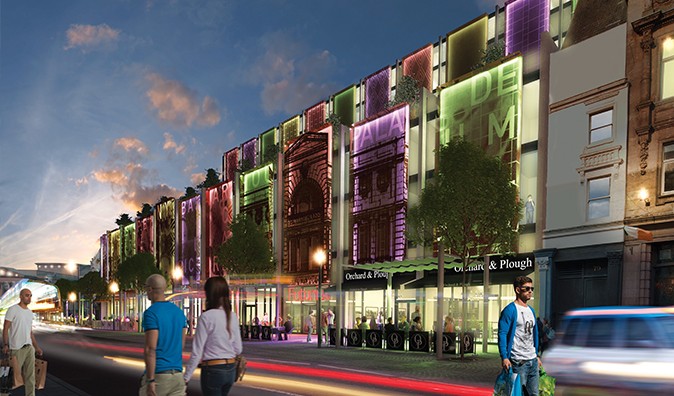 Artist's impression of Lime Street revival