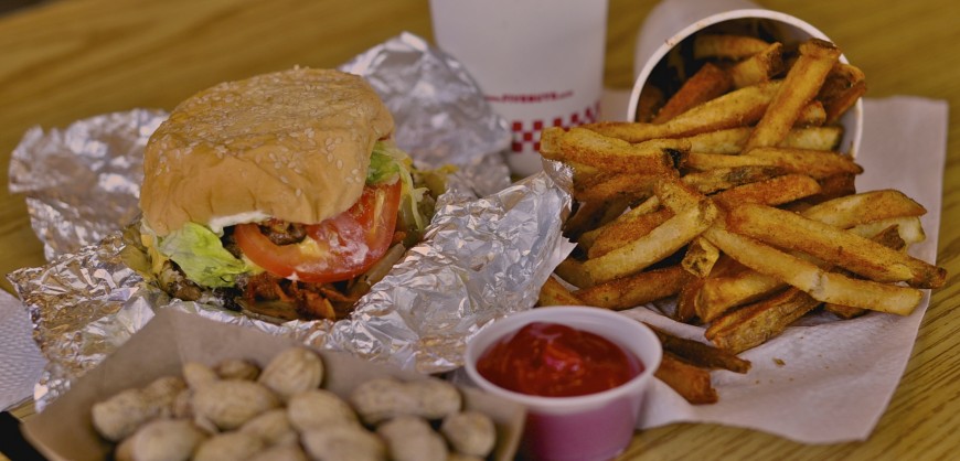 Five Guys, Queen Square, Liverpool