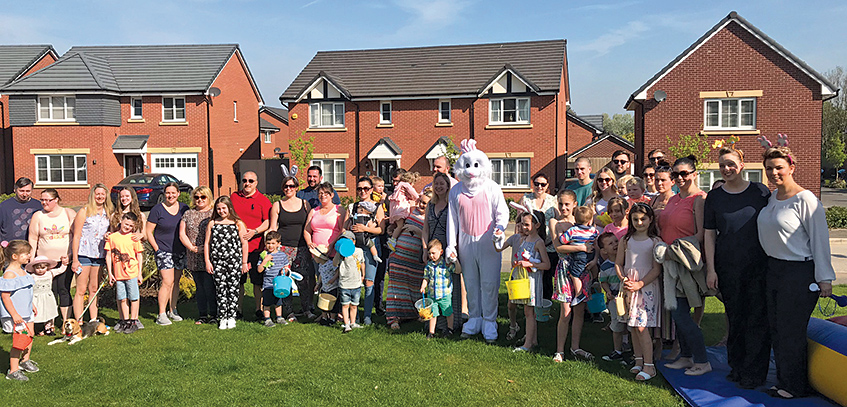Family fun day welcomes new Upton Pines residents